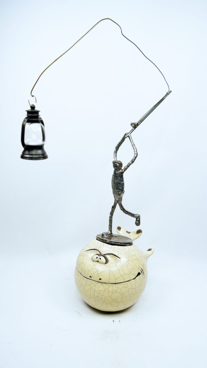 Skulptur 2 Anglerfisch – Bild 3