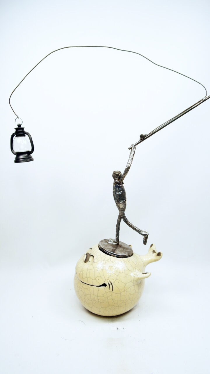 Skulptur 2 Anglerfisch – Bild 4